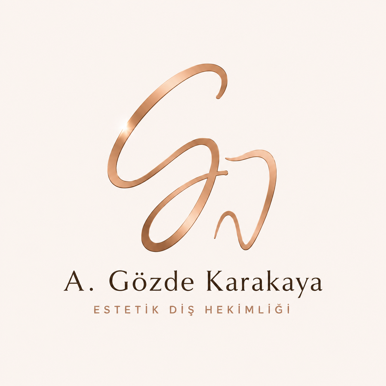 Gözde Karakaya Estetik Diş Hekimliği logosu